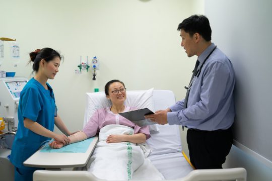 လူနာဆောင် ၀န်ဆောင်မှုများ